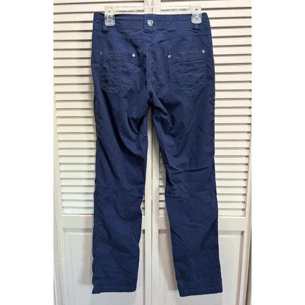 Kuhl‎ Dark Blue Straight Leg Pants Size 8 Low Rise 8